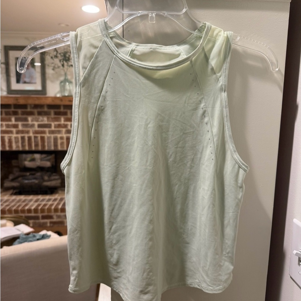 lululemon athletica Mint Green Performance Tank Top